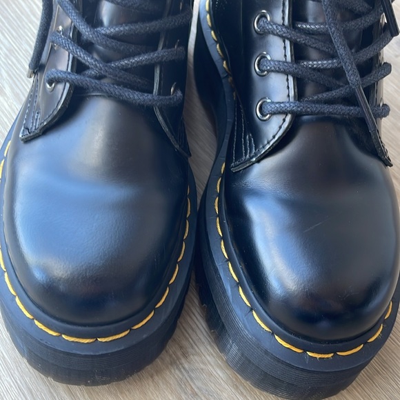 Jadon Boot Smooth Leather Platforms - Picture 6 of 9